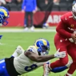 Arizona Cardinals vs Los Angeles Rams Match Player Stats